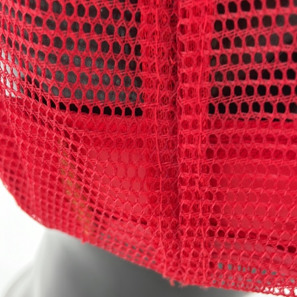 Vintage Funny Paramedic Novelty Red Trucker Snapback Hat - Picture 11 of 14